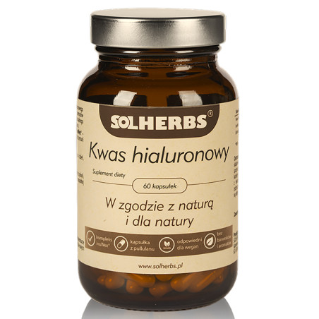 SOLHERBS KWAS HIALURONOWY - 60kaps