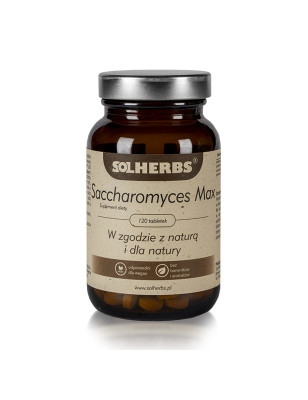 SOLHERBS SACCHAROMYCES MAX 120tabl