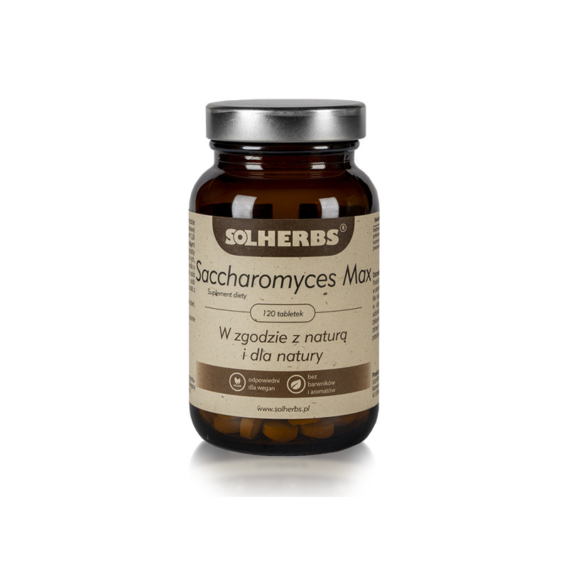 SOLHERBS SACCHAROMYCES MAX 120tabl