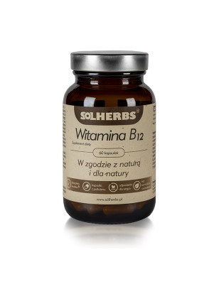 SOLHERBS WITAMINA B12 60kaps