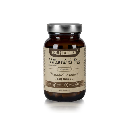 SOLHERBS WITAMINA B12 60kaps