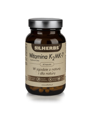 SOLHERBS WITAMINA K2 MK-7 60kaps