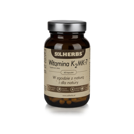 SOLHERBS WITAMINA K2 MK-7 60kaps