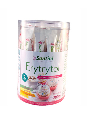 SANTINI ERYTRYTOL TUBA 200g (40x5g) saszetka