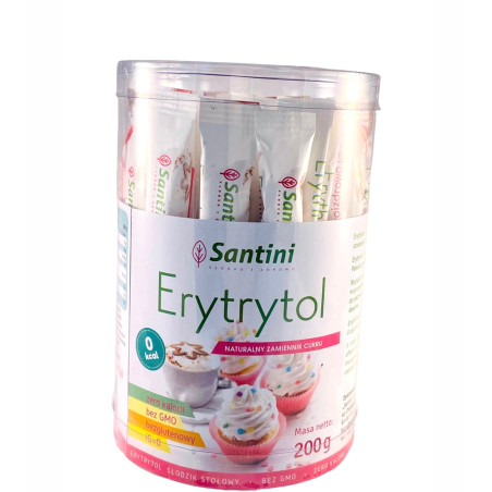 SANTINI ERYTRYTOL TUBA 200g (40x5g) saszetka