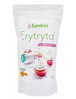 SANTINI ERYTRYTOL SŁODZIK STOŁOWY 500g