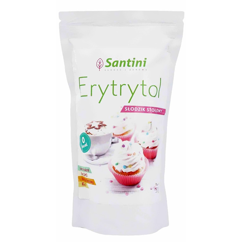 SANTINI ERYTRYTOL SŁODZIK STOŁOWY 500g SANTINI ERYTRYTOL SŁODZIK STOŁOWY 500g