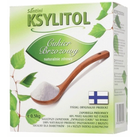 SANTINI KSYLITOL KRYSTALICZNY 500g kartonik