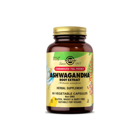 SOLGAR ASHWAGANDHA ROOT EX. 400mg - 60kaps