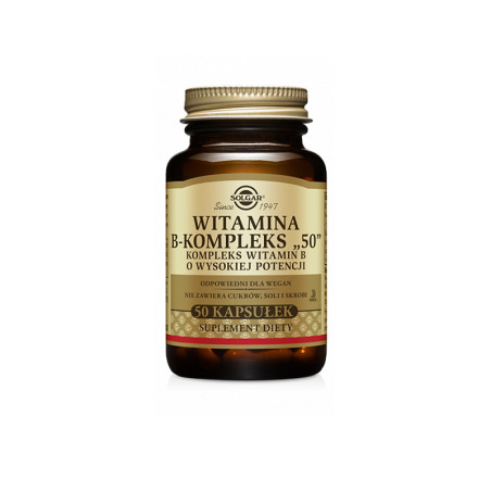 SOLGAR B-COMPLEX 50 - 50kaps