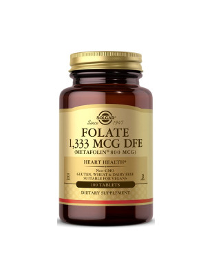 SOLGAR FOLATE 1333mcg DFE 800mcg MEATFOLIN-100tab