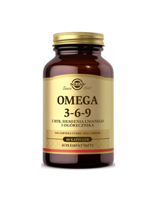 SOLGAR OMEGA 3-6-9 60kaps