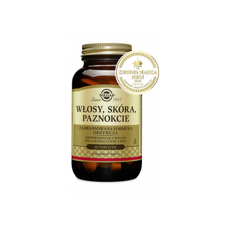 SOLGAR SKIN NAILS & HAIR Advanced MSM Formula-60ta