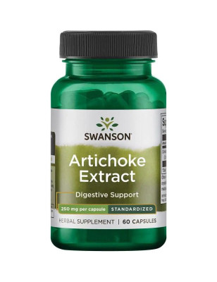 SWANSON ARTICHOKE LEAVES 500mg - 60kaps
