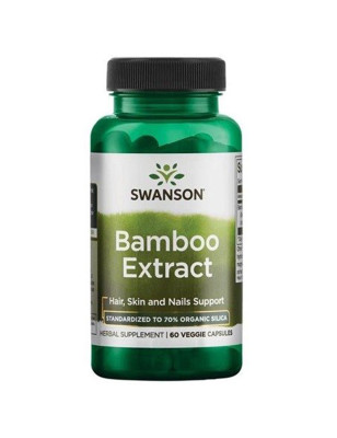 SWANSON BAMBOO EXTRACT 300mg - 60kaps