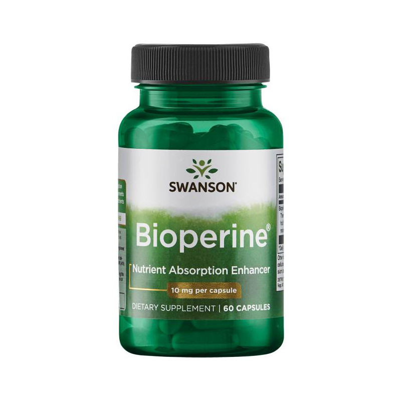 SWANSON BIOPERINE 10 mg - 60 kaps SWANSON BIOPERINE 10 mg - 60 kaps