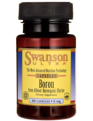 SWANSON BORON FOR ALBION BOROGANIC GLYCINE 60 kaps