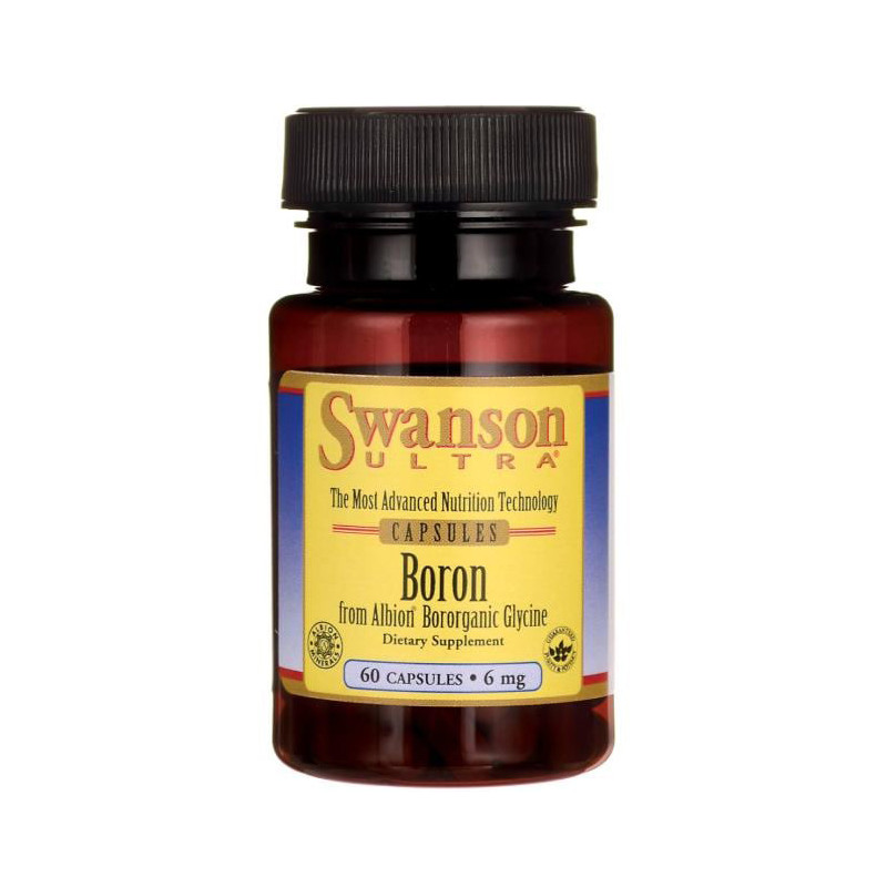 SWANSON BORON FOR ALBION BOROGANIC GLYCINE 60 kaps SWANSON BORON FOR ALBION BOROGANIC GLYCINE 60 kaps
