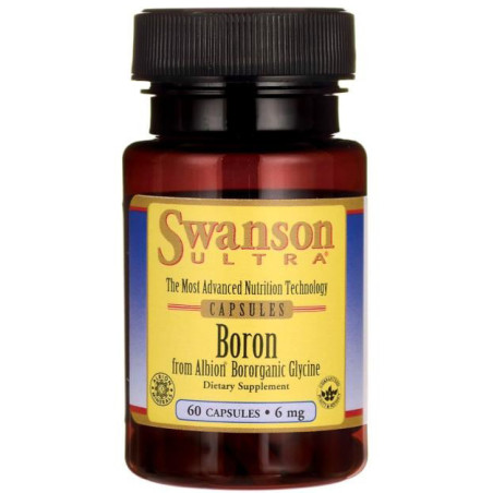 SWANSON BORON FOR ALBION BOROGANIC GLYCINE 60 kaps