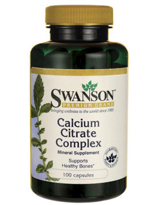SWANSON CALCIUM CITRATE COMPLEX - 100 kaps