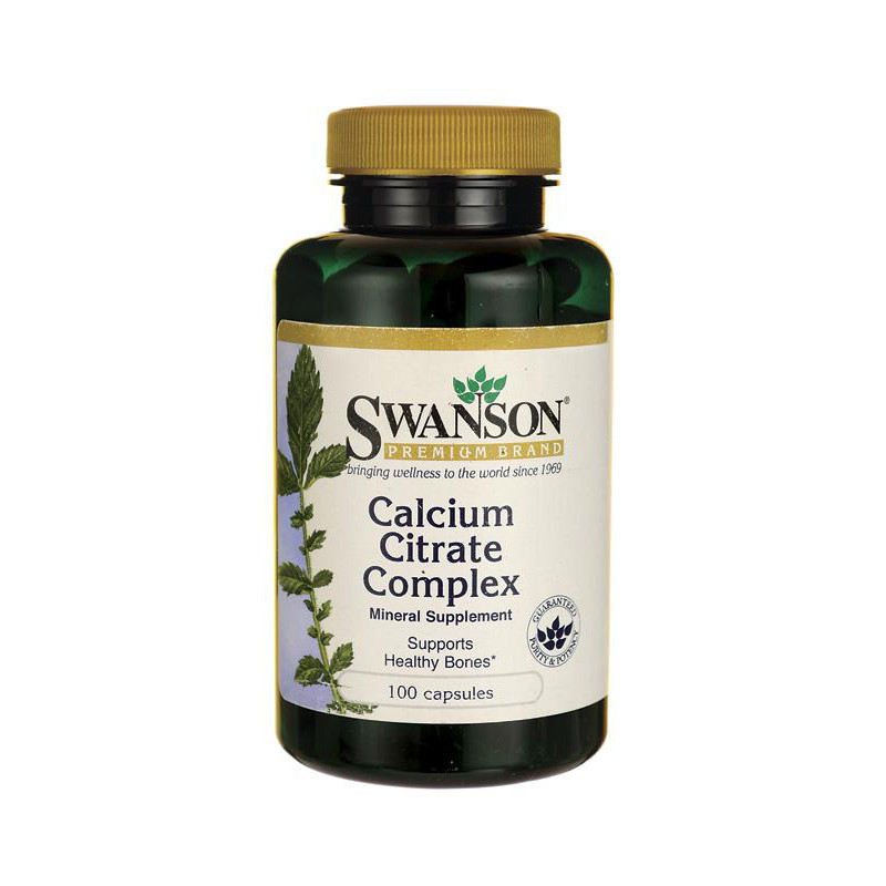 SWANSON CALCIUM CITRATE COMPLEX - 100 kaps SWANSON CALCIUM CITRATE COMPLEX - 100 kaps