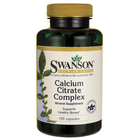 SWANSON CALCIUM CITRATE COMPLEX - 100 kaps