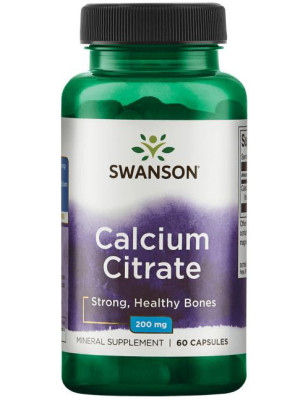 SWANSON CALCIUM CITRATE 60 kaps