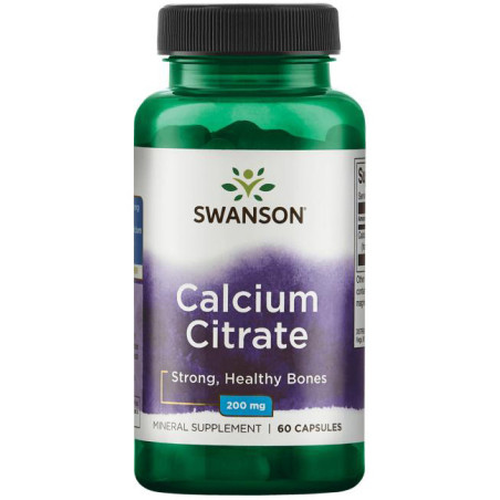 SWANSON CALCIUM CITRATE 60 kaps