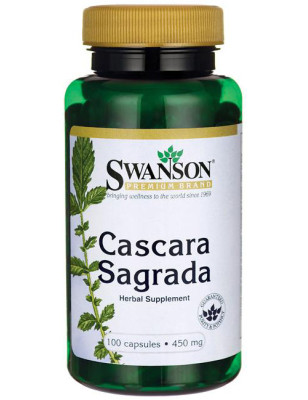 SWANSON CASCARA SAGRADA 450mg-100 kaps 