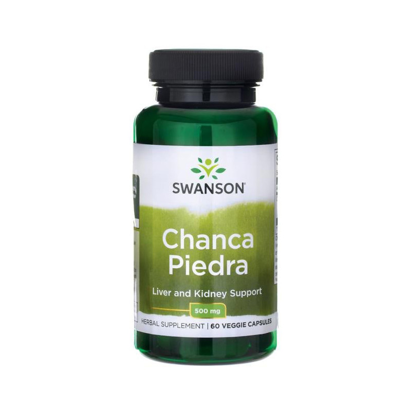 SWANSON CHANCA PIEDRA 500mg - 60kaps SWANSON CHANCA PIEDRA 500mg - 60kaps