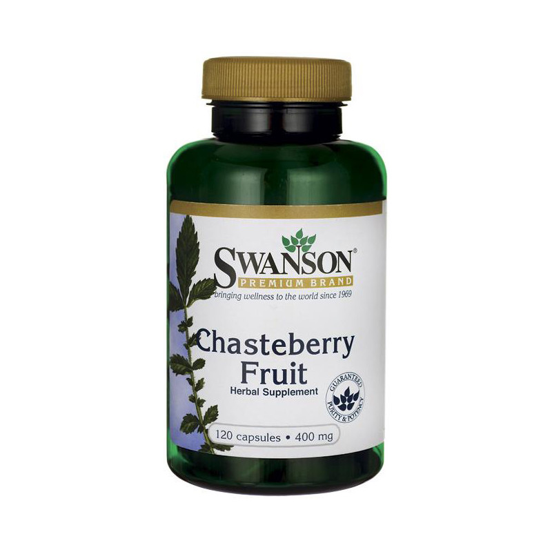 SWANSON CHASTEBERRY FRUIT 400mg - 120kaps SWANSON CHASTEBERRY FRUIT 400mg - 120kaps