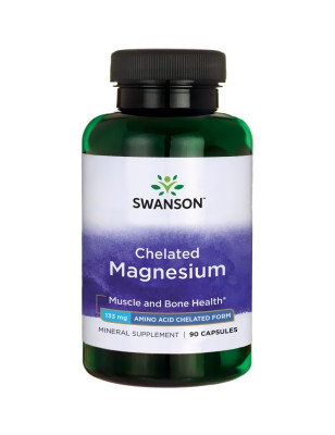 SWANSON CHELATED MAGNESIUM 133mg - 90kaps