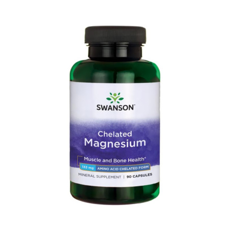 SWANSON CHELATED MAGNESIUM 133mg - 90kaps