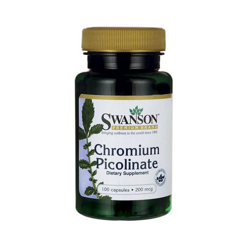 SWANSON CHROM PIKOLINIAN 200mcg 100kaps SWANSON CHROM PIKOLINIAN 200mcg 100kaps