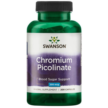 SWANSON CHROM PIKOLINIAN 200mcg 200 kaps