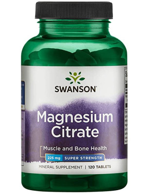 SWANSON MAGNESIUM CITRATE 225mg - 120tabl