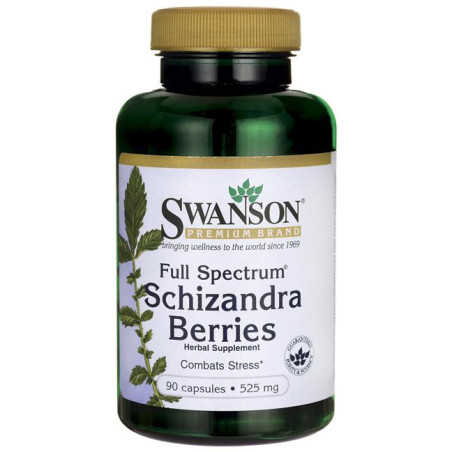 SWANSON CYTRYNIEC CHIŃSKI SCHIZANDRA 525mg-90kaps