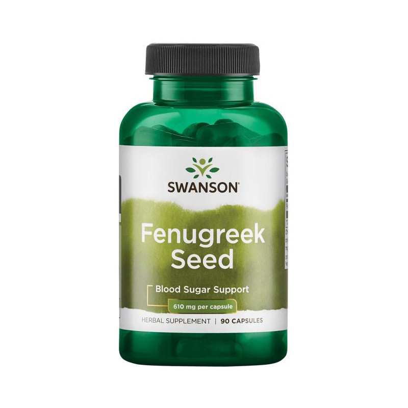 SWANSON FENUGREEK SEED 610mg - 90kaps SWANSON FENUGREEK SEED 610mg - 90kaps