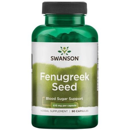 SWANSON FENUGREEK SEED 610mg - 90kaps