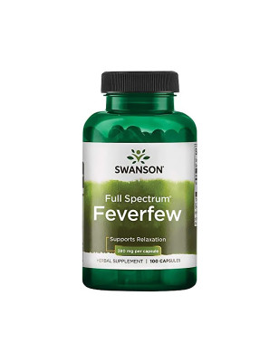 SWANSON FEVERFEW 380mg - 100kaps