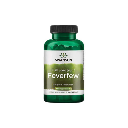 SWANSON FEVERFEW 380mg - 100kaps