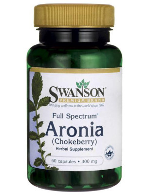 SWANSON FULL SPECTRUM ARONIA 400mg - 60 kaps