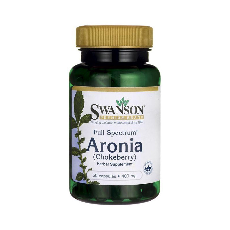 SWANSON FULL SPECTRUM ARONIA 400mg - 60 kaps SWANSON FULL SPECTRUM ARONIA 400mg - 60 kaps