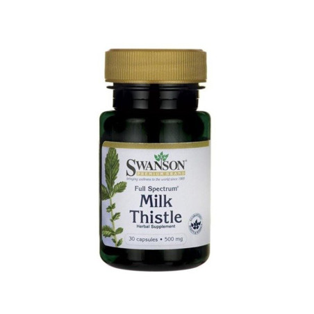 SWANSON FULL SPECTRUM MILK THISTLE 500mg-30kaps