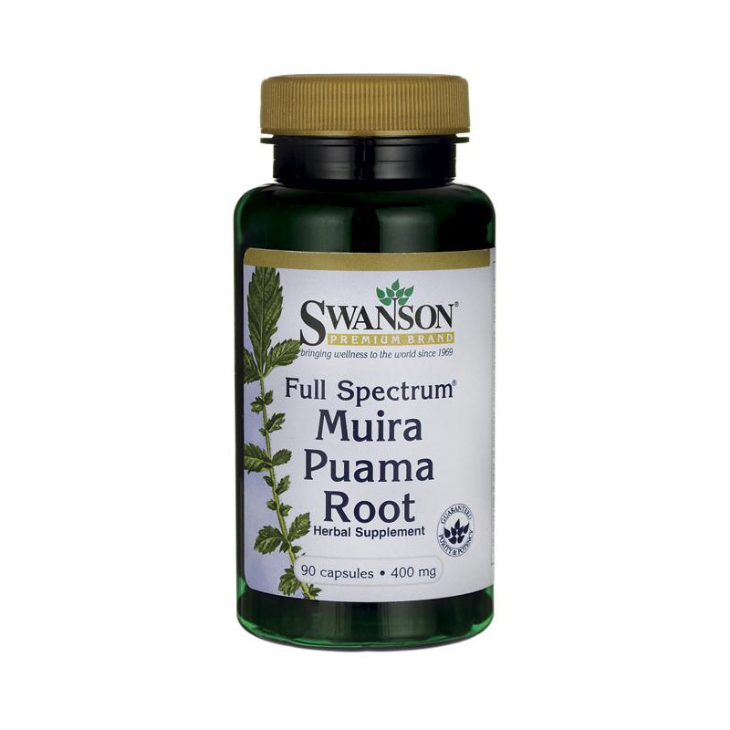 SWANSON FULL SPECTRUM MUIRA PUAMA ROOT 400mg-90kap