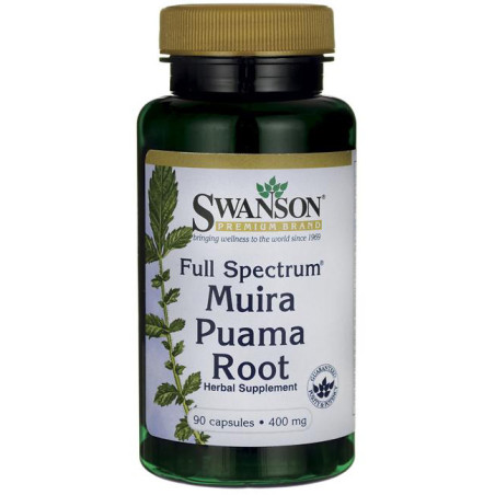 SWANSON FULL SPECTRUM MUIRA PUAMA ROOT 400mg-90kap