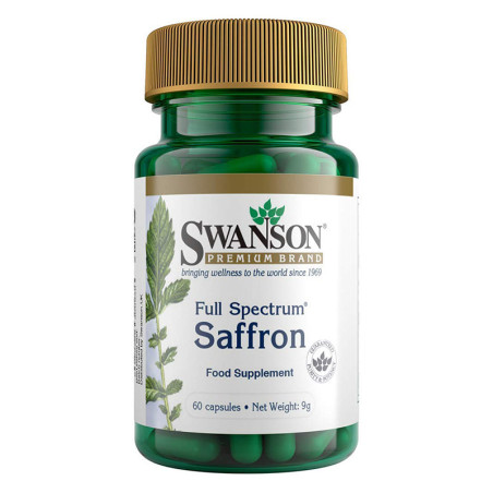 SWANSON FULL SPECTRUM SAFFRON 15mg - 60kaps