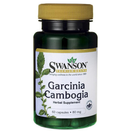 SWANSON GARCINIA CAMBOGIA 80mg - 60 kaps
