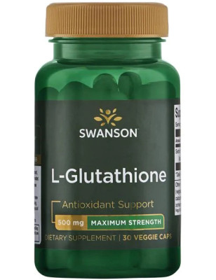 SWANSON L-GLUTATION 500 mg - 30 kaps