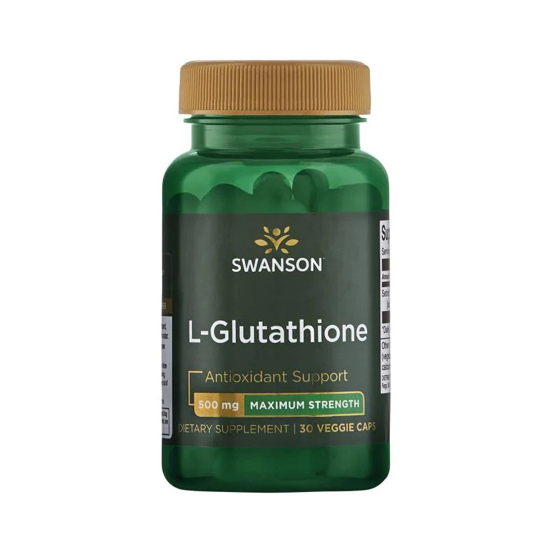 SWANSON L-GLUTATION 500 mg - 30 kaps SWANSON L-GLUTATION 500 mg - 30 kaps